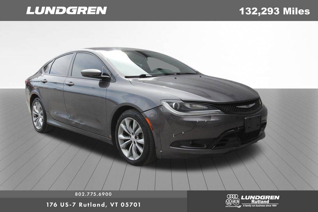 2015 Chrysler 200 S — Sedan — 132,293 mi — Rutland, VT