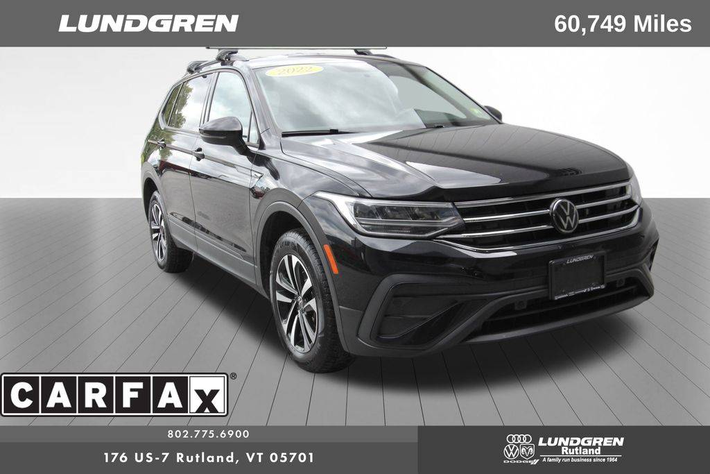 2022 Volkswagen Tiguan S — SUV — 60,749 mi — Rutland, VT