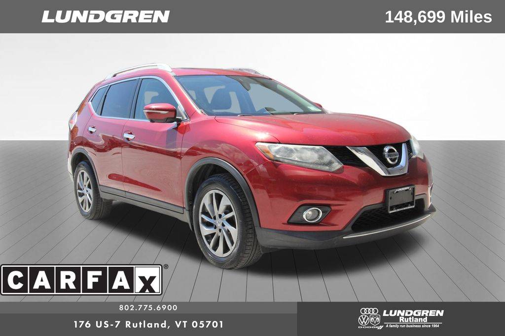 2015 Nissan Rogue SL — SUV — 148,699 mi — Rutland, VT