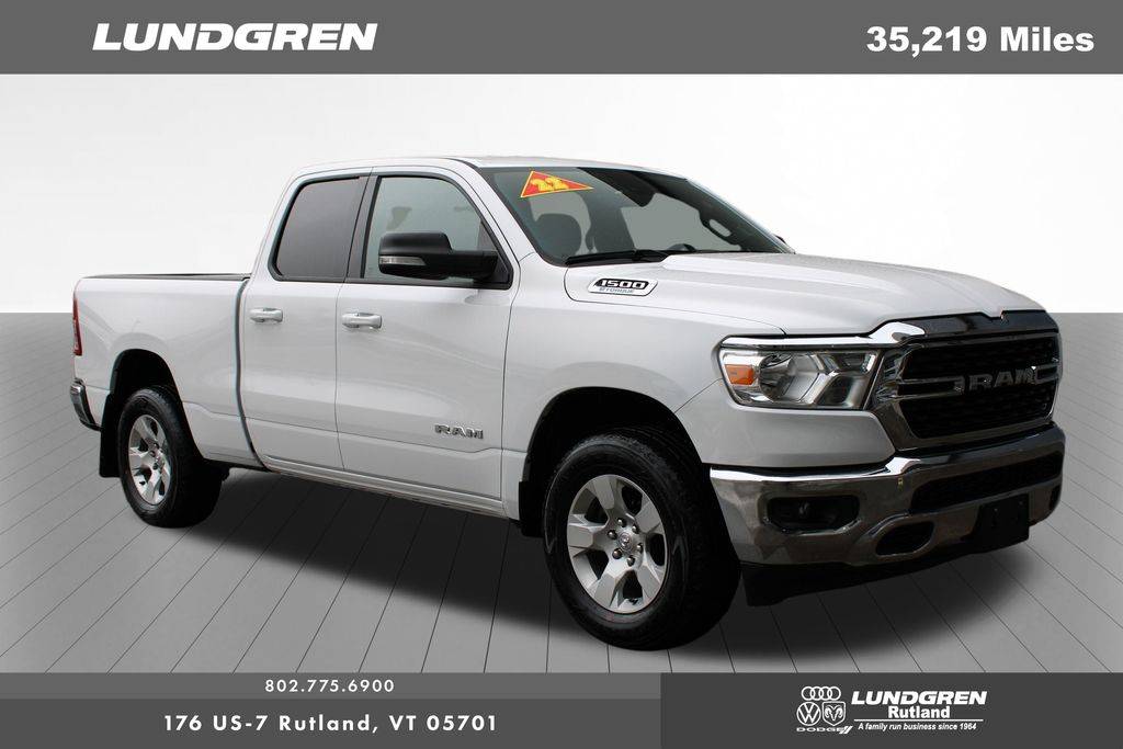 2022 Ram 1500 Big Horn — Pickup Truck — 35,219 mi — Rutland, VT
