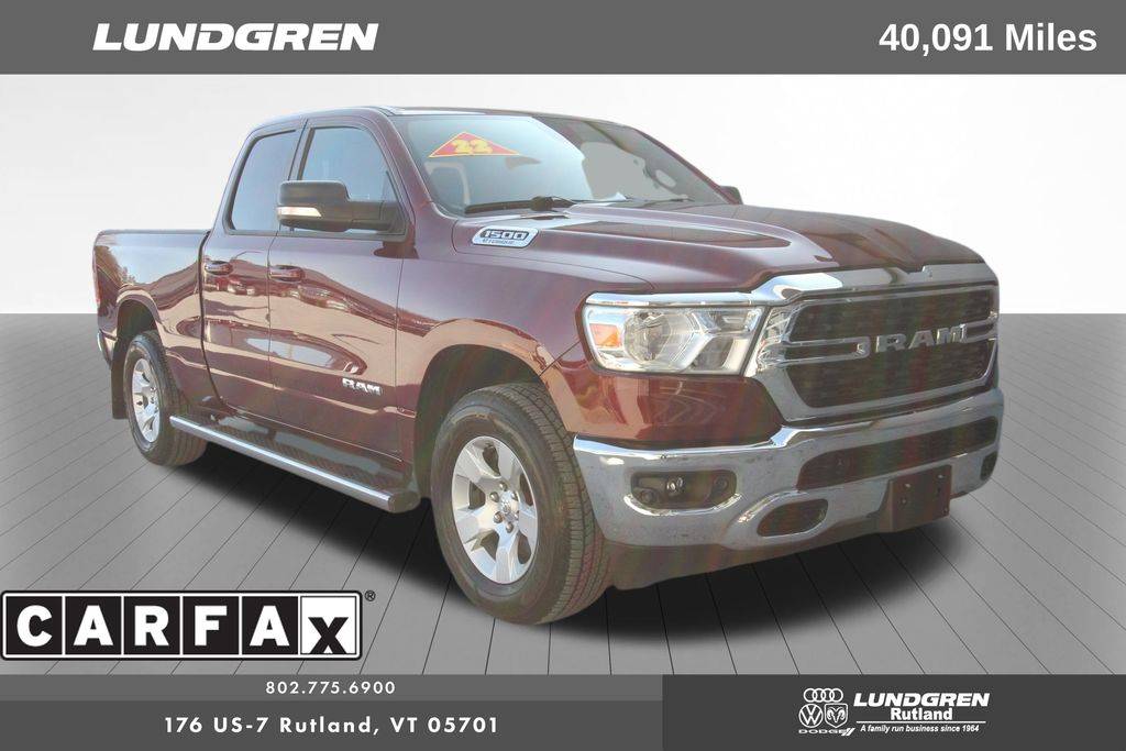 2022 Ram 1500 Big Horn — Pickup Truck — 39,913 mi — Rutland, VT