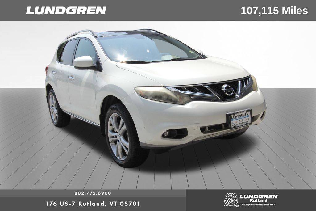 2011 Nissan Murano LE — SUV — 107,115 mi — Rutland, VT