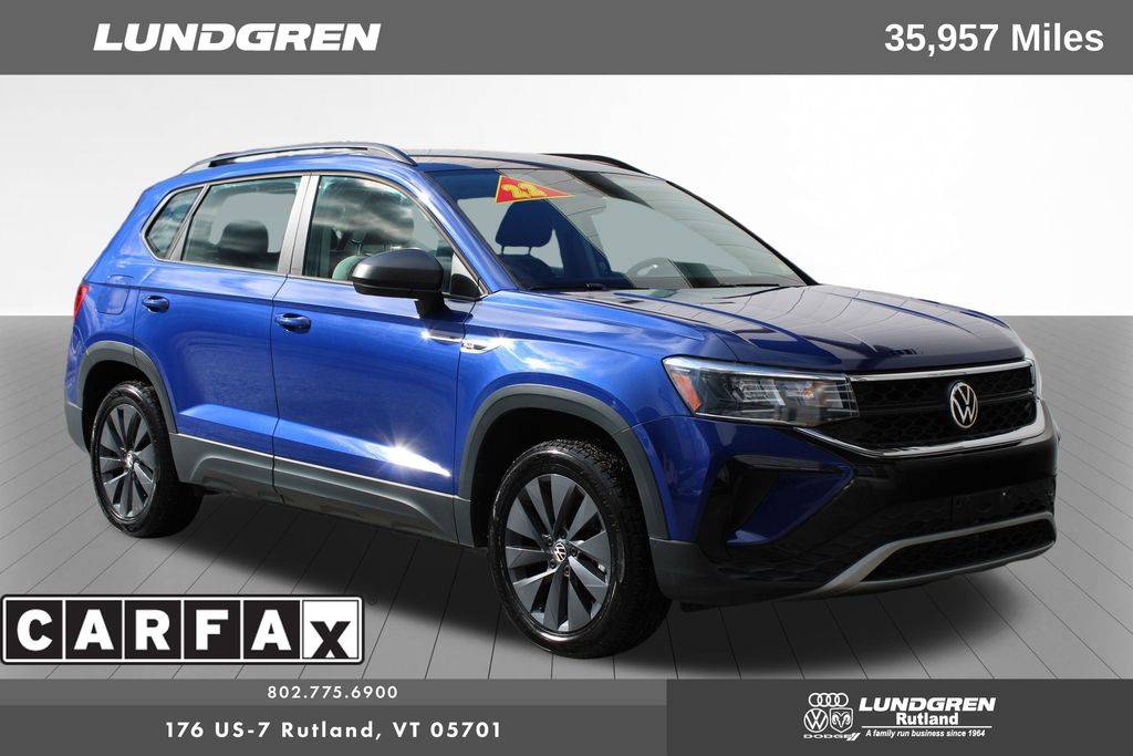 2022 Volkswagen Taos S — SUV — 34,615 mi — Rutland, VT
