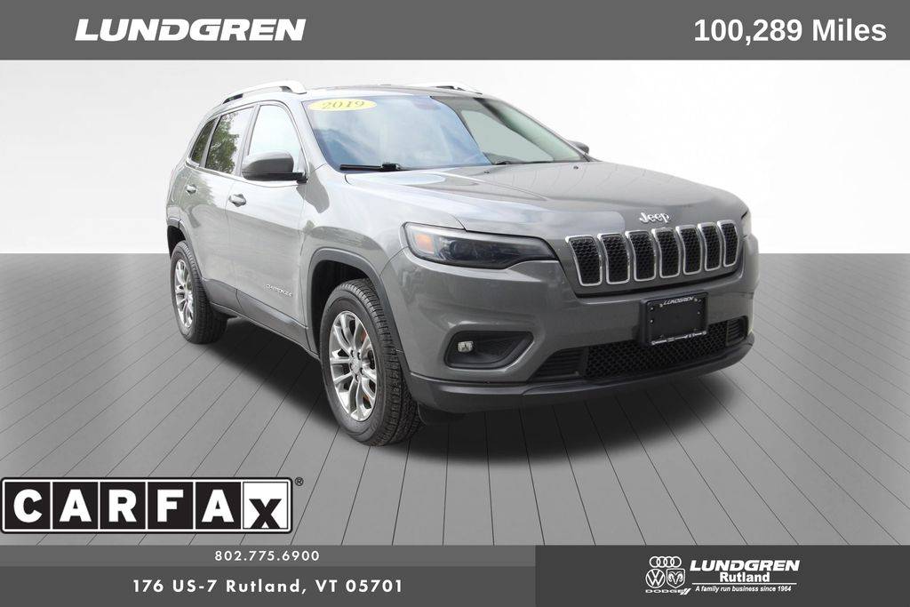 2019 Jeep Cherokee Latitude Plus — SUV — 100,289 mi — Rutland, VT