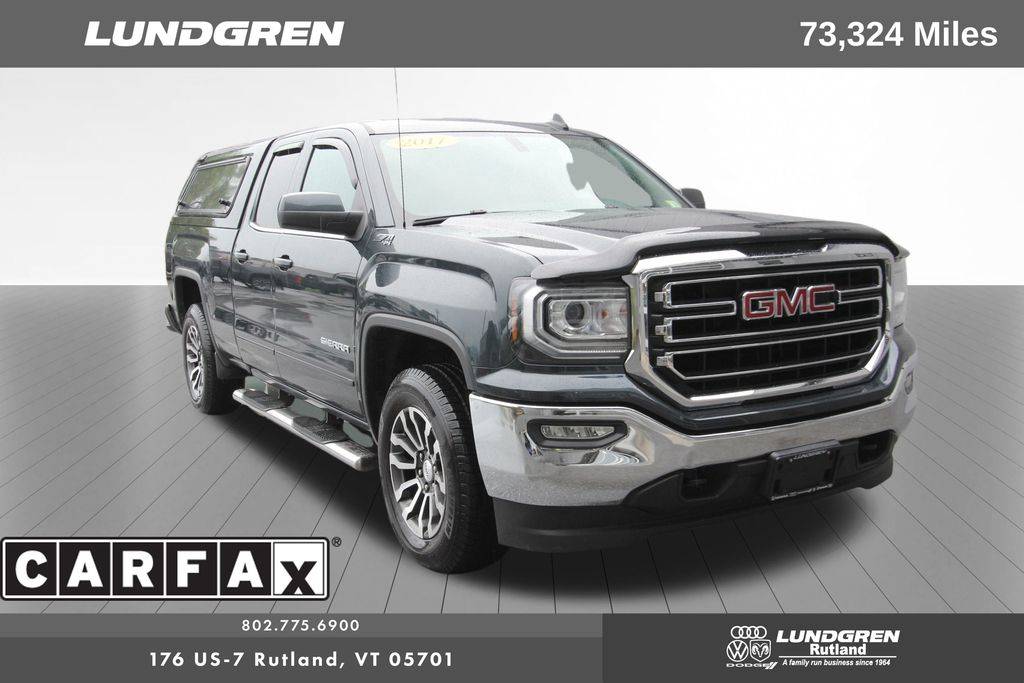2017 GMC Sierra 1500 SLE — Pickup Truck — 73,324 mi — Rutland, VT