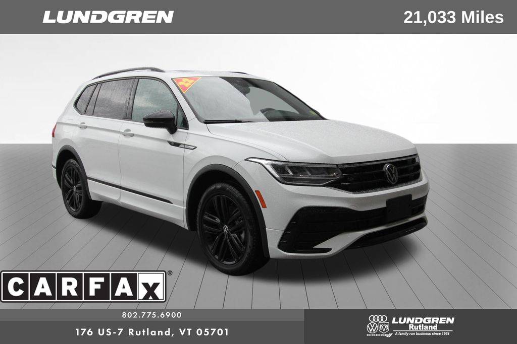 2022 Volkswagen Tiguan SE R-Line Black — SUV — 21,032 mi — Rutland, VT