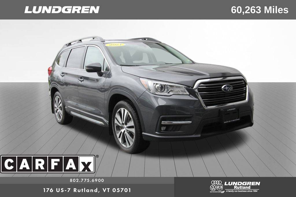 2021 Subaru Ascent Limited — SUV — 60,263 mi — Rutland, VT