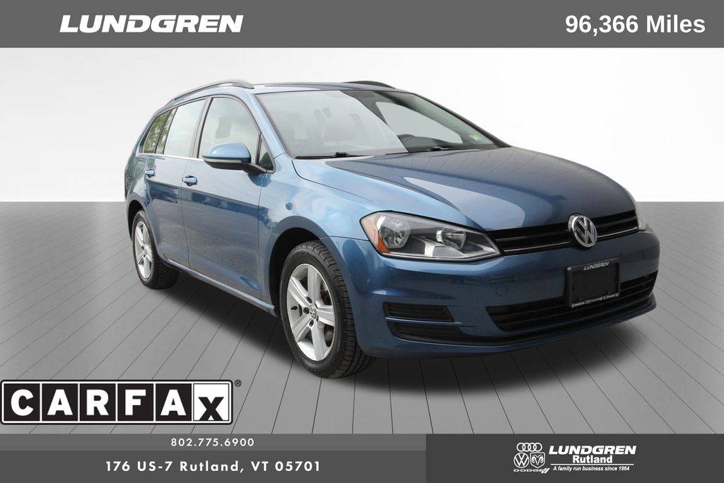 2015 Volkswagen Golf TDI S — Wagon — 96,366 mi — Rutland, VT