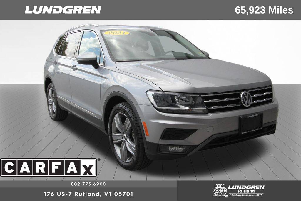 2021 Volkswagen Tiguan SEL — SUV — 65,923 mi — Rutland, VT
