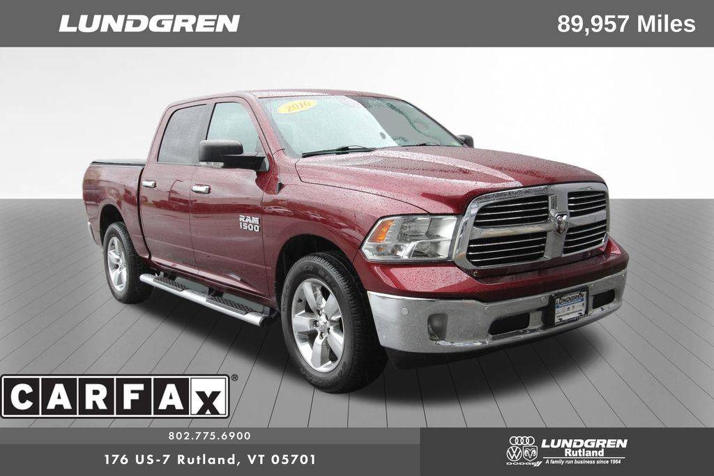 2016 Ram 1500 Big Horn — Pickup Truck — 89,957 mi — Rutland, VT