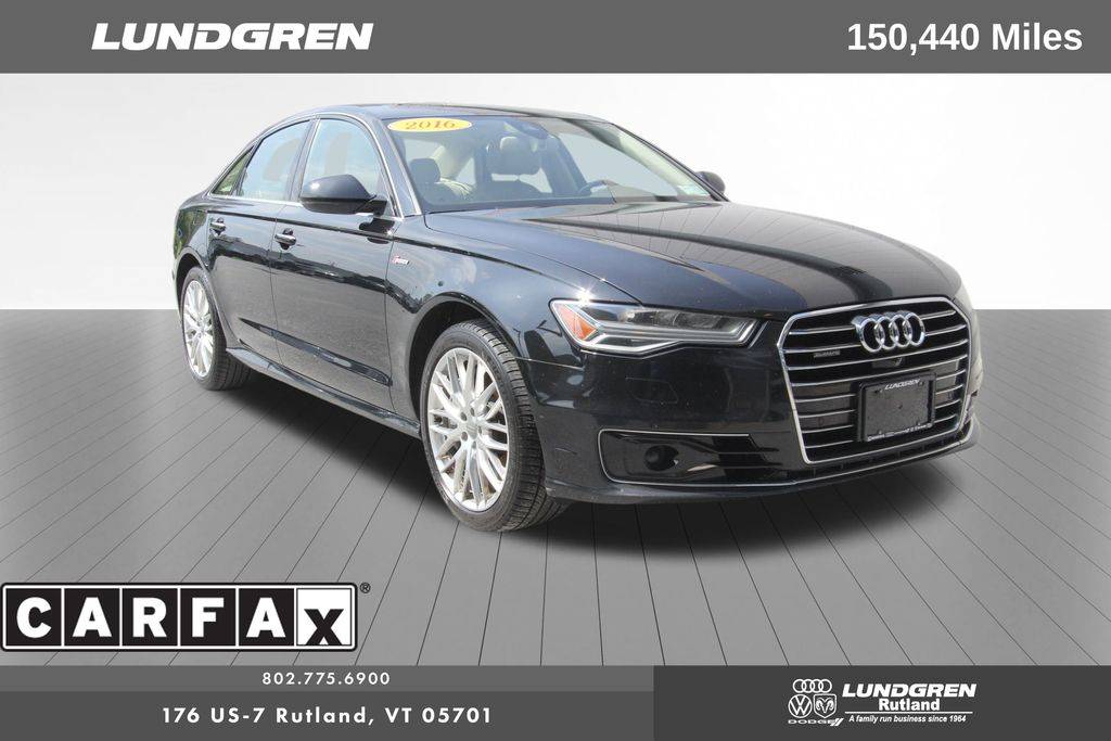 2016 Audi A6 Premium Plus — Sedan — 150,440 mi — Rutland, VT
