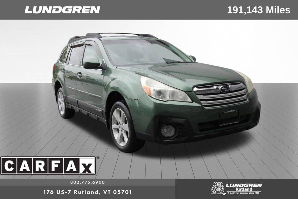 2013 Subaru Outback 2.5i Premium — SUV — 191,143 mi — Rutland, VT