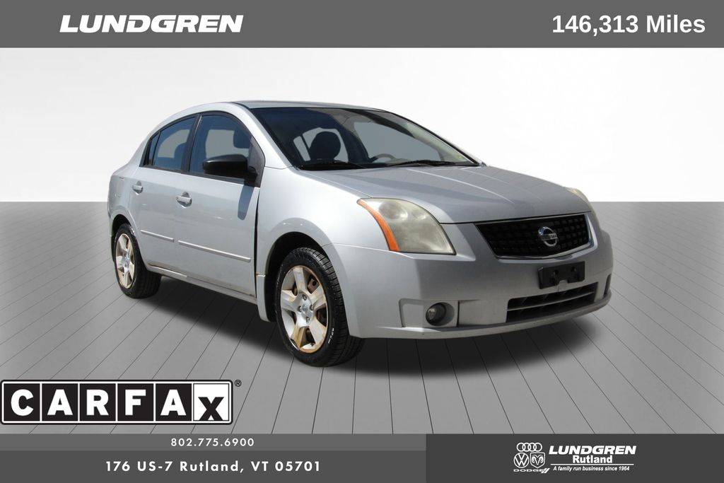 2008 Nissan Sentra 2.0 — Sedan — 146,313 mi — Rutland, VT