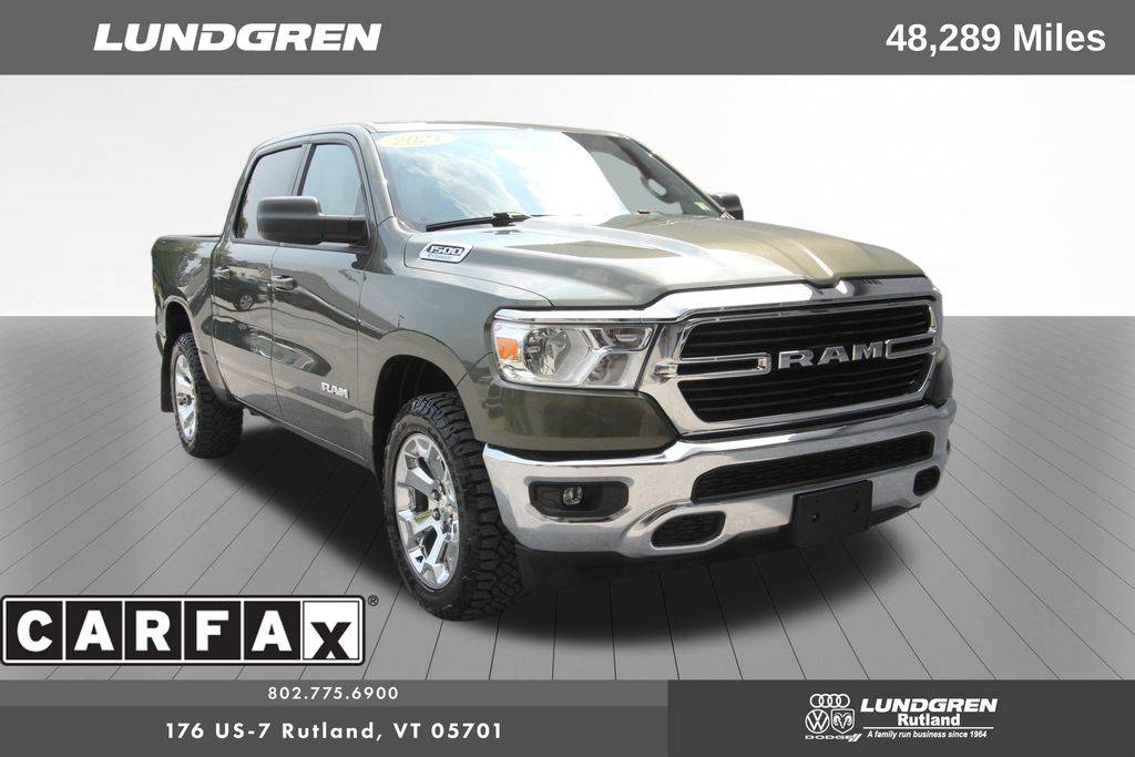 2021 Ram 1500 Big Horn — Pickup Truck — 48,289 mi — Rutland, VT