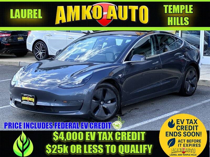 2018 Tesla Model 3 Long Range — Sedan — 146,111 mi — Temple Hills, MD