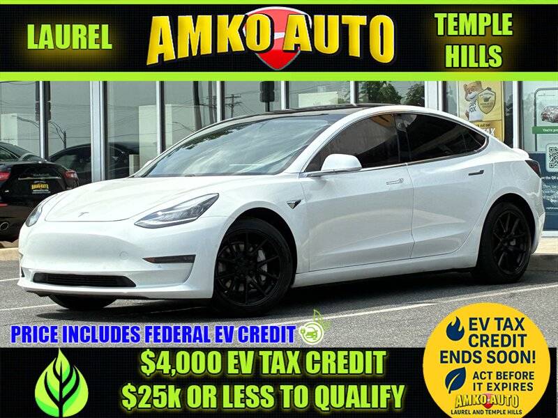 2019 Tesla Model 3 Standard Range Plus — Sedan — 106,768 mi — Temple Hills, MD