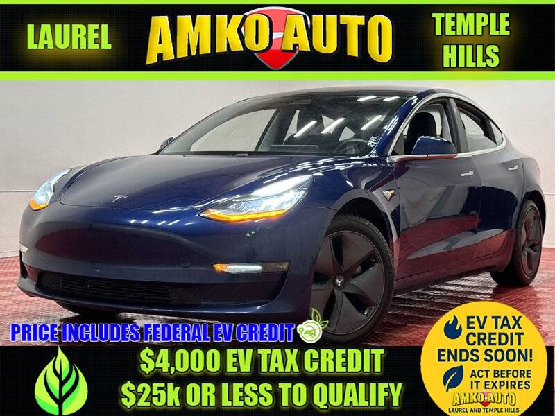 2018 Tesla Model 3 Long Range — Sedan — 129,794 mi — Temple Hills, MD
