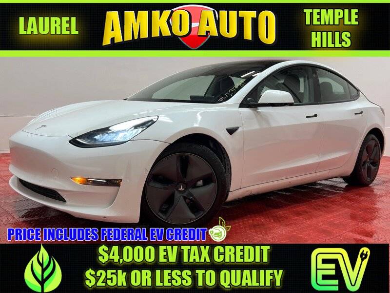 2021 Tesla Model 3 Standard Range Plus — Sedan — 173,153 mi — Temple Hills, MD