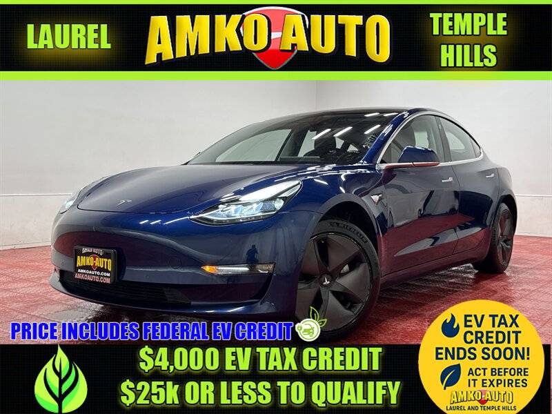 2018 Tesla Model 3 Long Range — Sedan — 125,298 mi — Temple Hills, MD