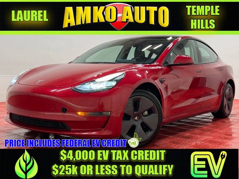 2022 Tesla Model 3 Standard Range Plus — Sedan — 104,024 mi — Temple Hills, MD