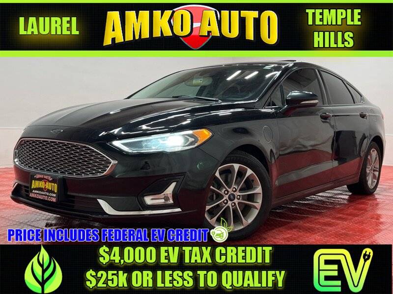 2020 Ford Fusion Energi Titanium — Sedan — 93,333 mi — Temple Hills, MD