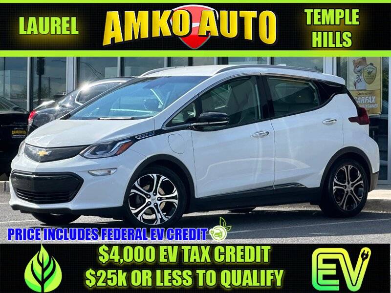 2017 Chevrolet Bolt EV Premier — Hatchback — 92,016 mi — Temple Hills, MD