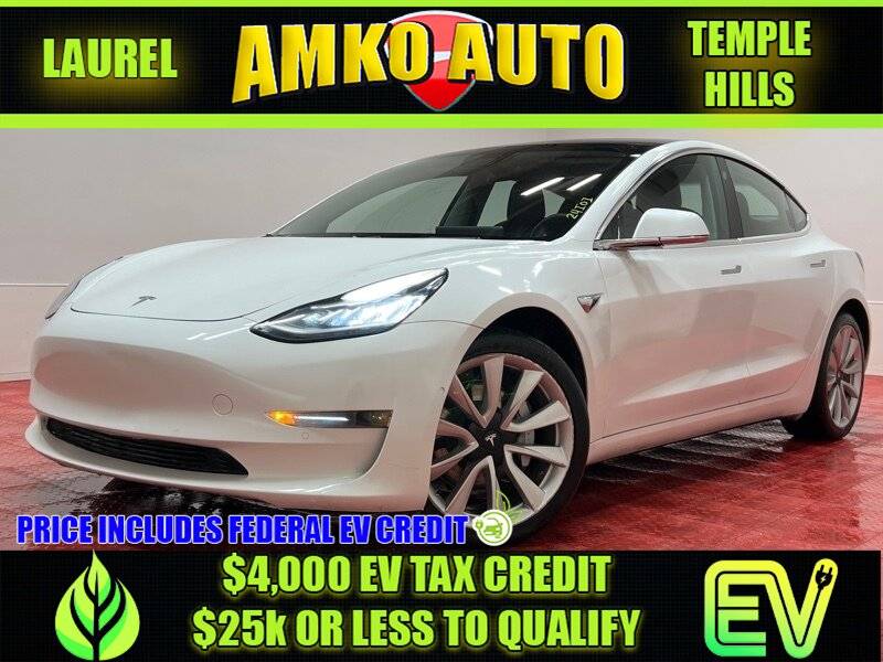 2020 Tesla Model 3 Long Range — Sedan — 70,858 mi — Temple Hills, MD