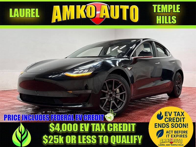 2019 Tesla Model 3 Standard Range Plus — Sedan — 72,944 mi — Temple Hills, MD
