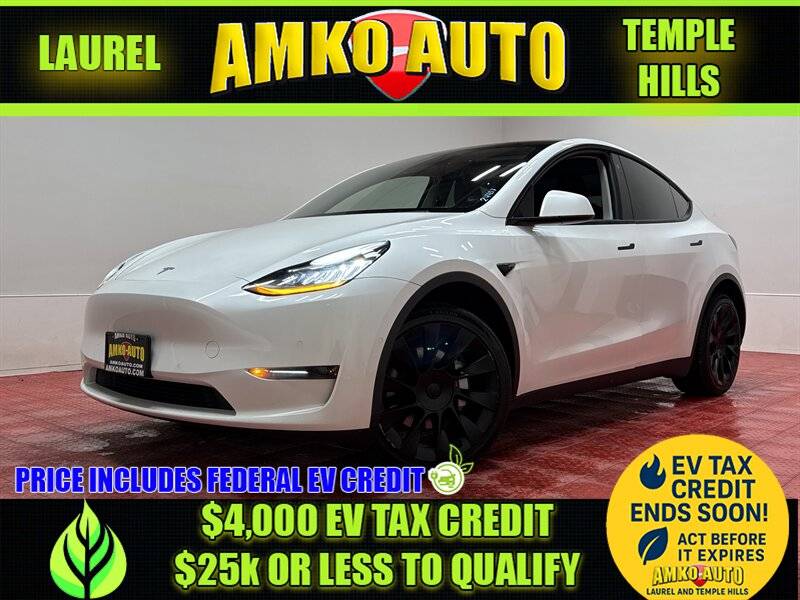 2020 Tesla Model Y Long Range — SUV — 120,408 mi — Temple Hills, MD
