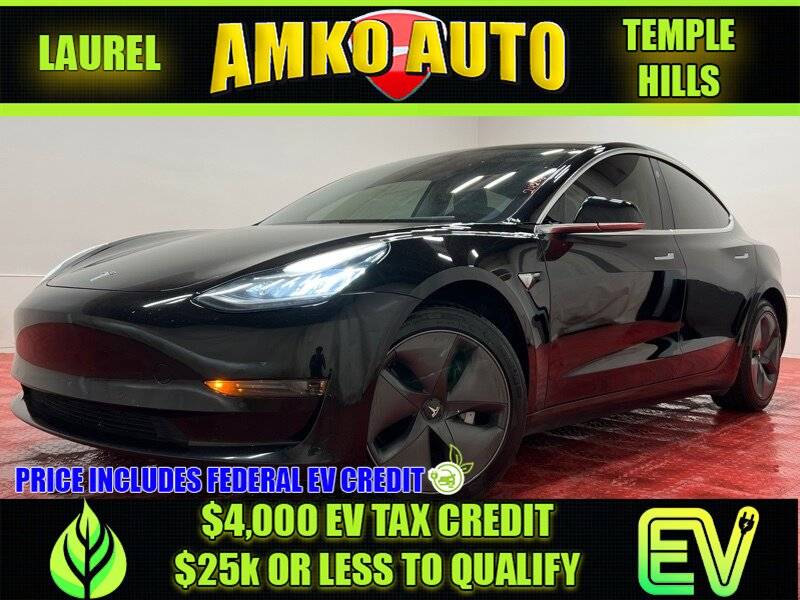 2020 Tesla Model 3 Standard Range Plus — Sedan — 121,145 mi — Temple Hills, MD