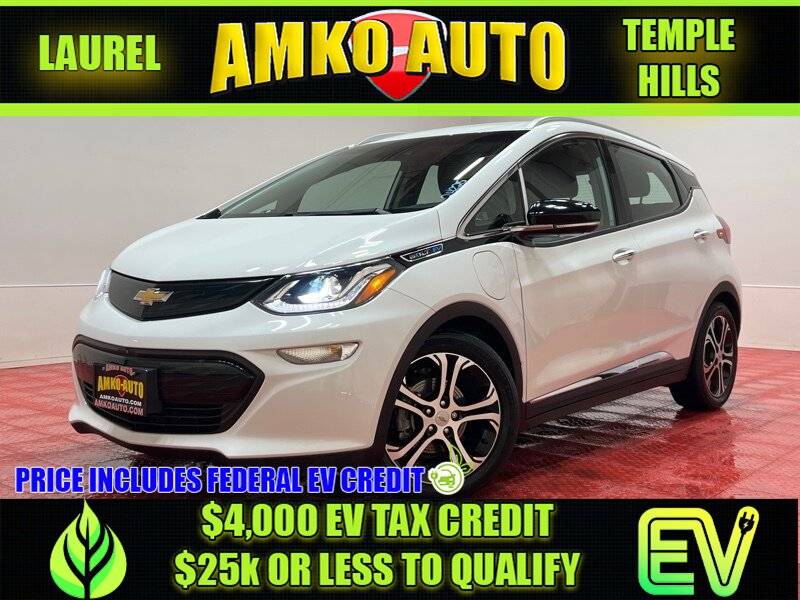 2019 Chevrolet Bolt EV Premier — Hatchback — 34,317 mi — Temple Hills, MD