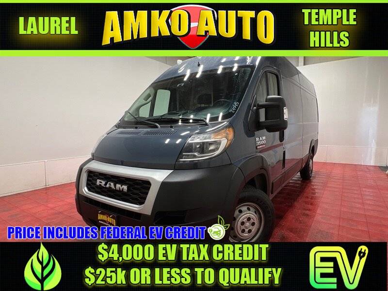2019 Ram ProMaster Cargo Van 3500 — Cargo Van — 82,857 mi — Temple Hills, MD