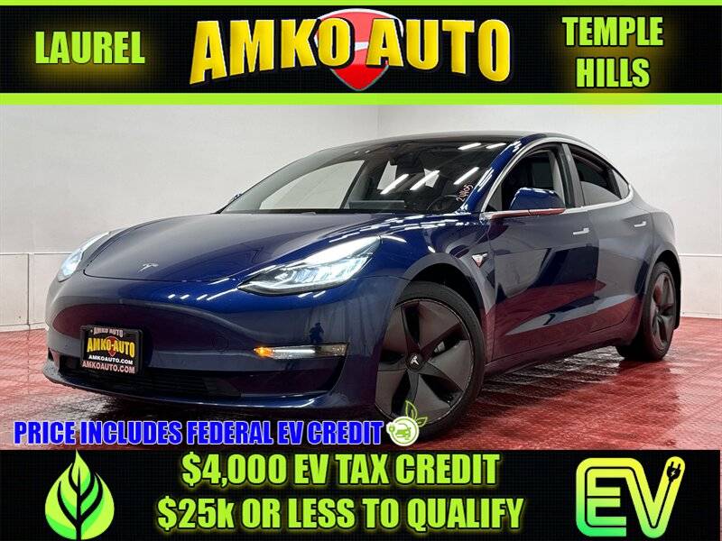 2018 Tesla Model 3 Long Range — Sedan — 99,395 mi — Temple Hills, MD