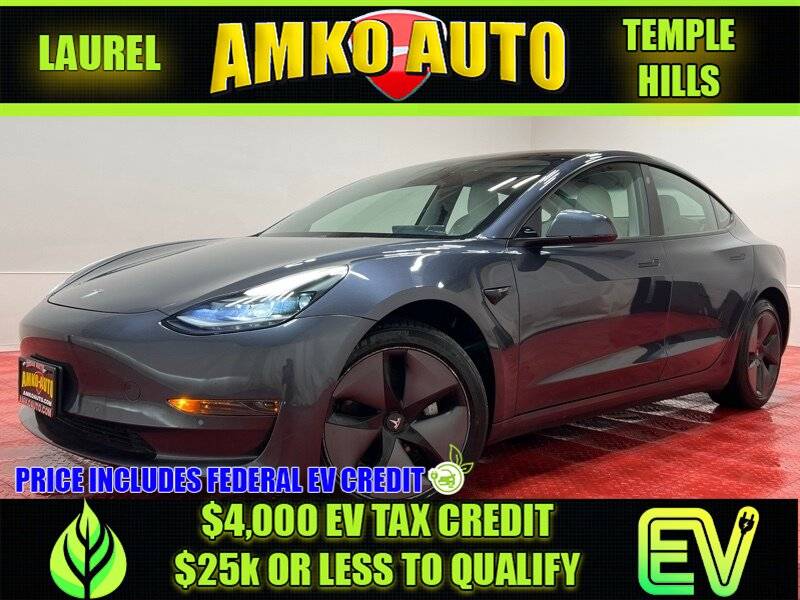 2021 Tesla Model 3 Standard Range Plus — Sedan — 28,483 mi — Temple Hills, MD
