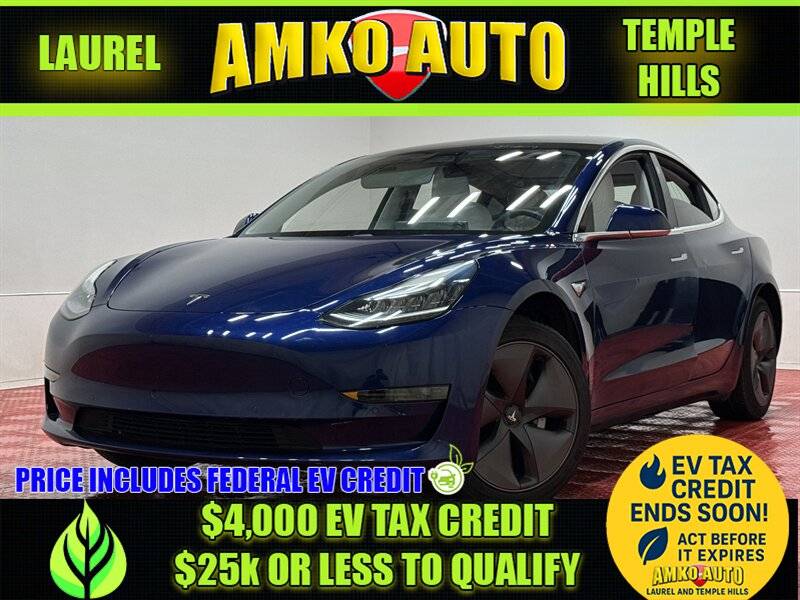2019 Tesla Model 3 Standard Range Plus — Sedan — 76,177 mi — Temple Hills, MD