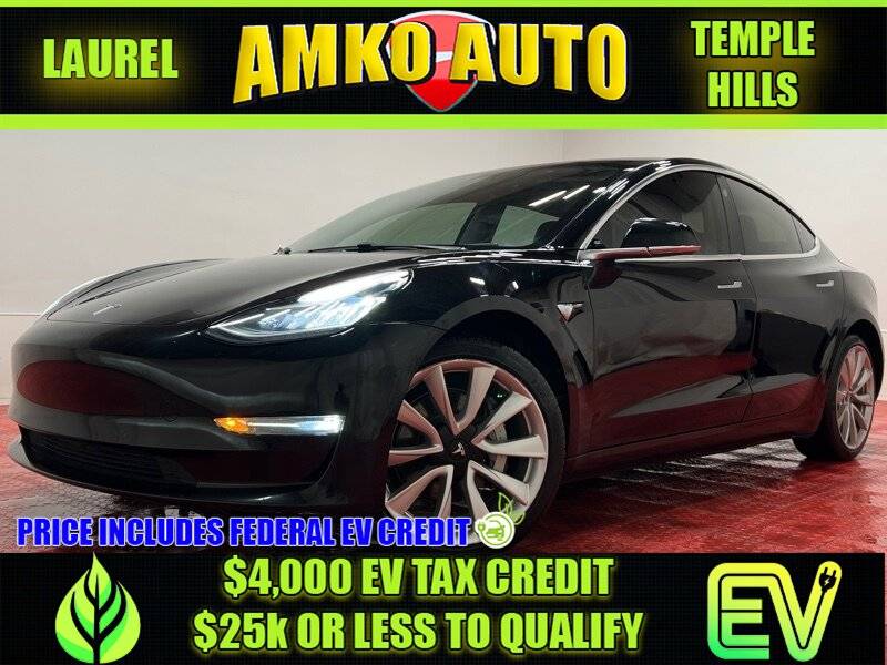 2019 Tesla Model 3 Long Range — Sedan — 81,605 mi — Temple Hills, MD