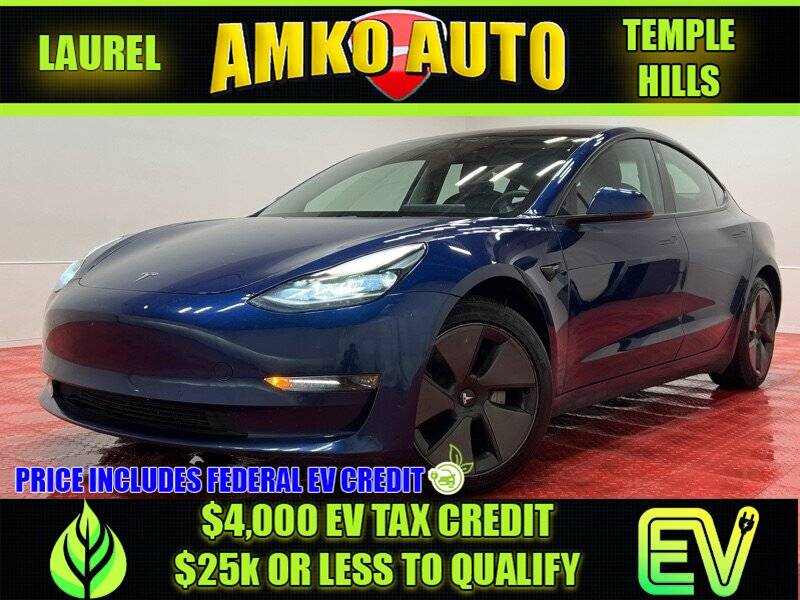 2021 Tesla Model 3 Long Range — Sedan — 80,762 mi — Temple Hills, MD