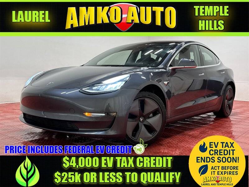 2019 Tesla Model 3 Standard Range Plus — Sedan — 94,319 mi — Temple Hills, MD