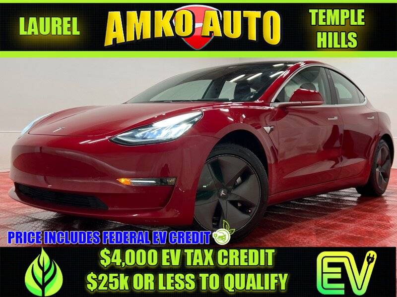 2018 Tesla Model 3 Long Range — Sedan — 130,282 mi — Temple Hills, MD