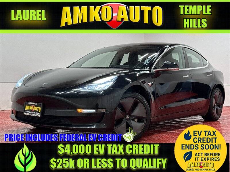 2018 Tesla Model 3 Long Range — Sedan — 155,485 mi — Temple Hills, MD