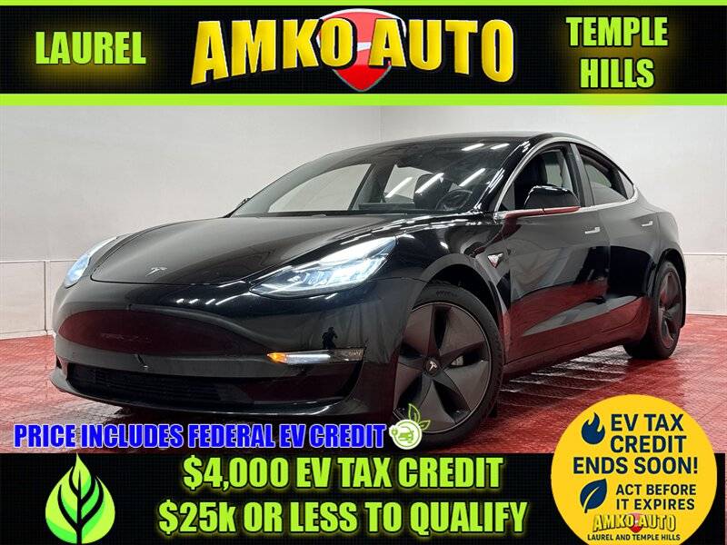 2018 Tesla Model 3 Long Range — Sedan — 137,285 mi — Temple Hills, MD