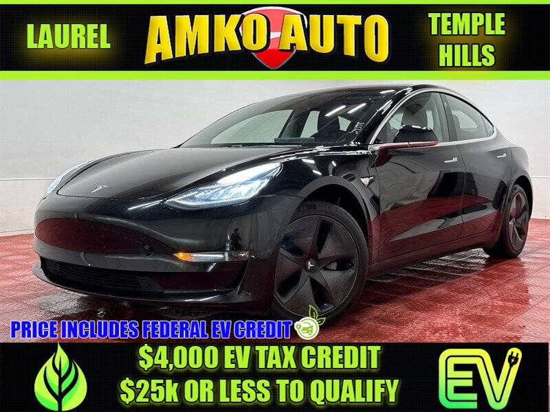 2019 Tesla Model 3 Long Range — Sedan — 133,935 mi — Temple Hills, MD