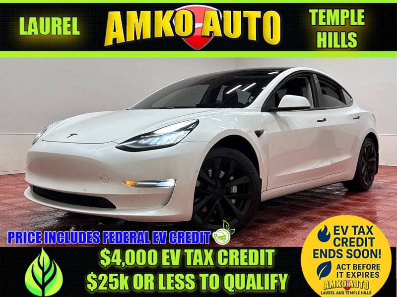2020 Tesla Model 3 Standard Range Plus — Sedan — 121,053 mi — Temple Hills, MD