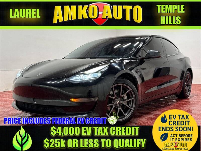 2021 Tesla Model 3 Standard Range Plus — Sedan — 103,697 mi — Temple Hills, MD