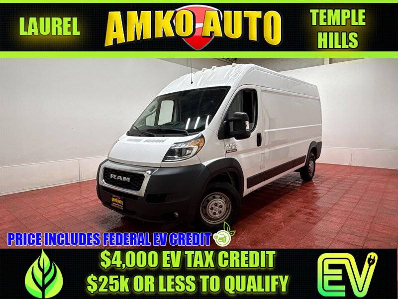 2021 Ram ProMaster Cargo Van 2500 — Cargo Van — 130,686 mi — Temple Hills, MD