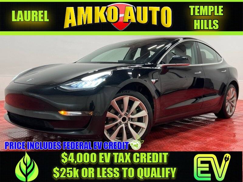 2018 Tesla Model 3 Long Range — Sedan — 159,707 mi — Temple Hills, MD
