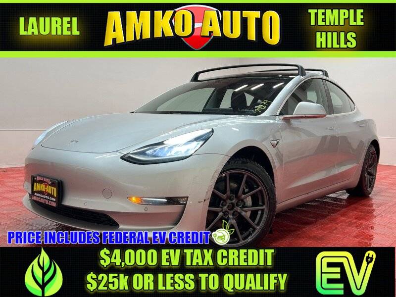 2018 Tesla Model 3 Long Range — Sedan — 102,966 mi — Temple Hills, MD