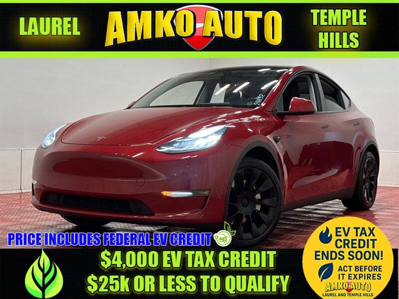 2020 Tesla Model Y Long Range — SUV — 165,914 mi — Temple Hills, MD