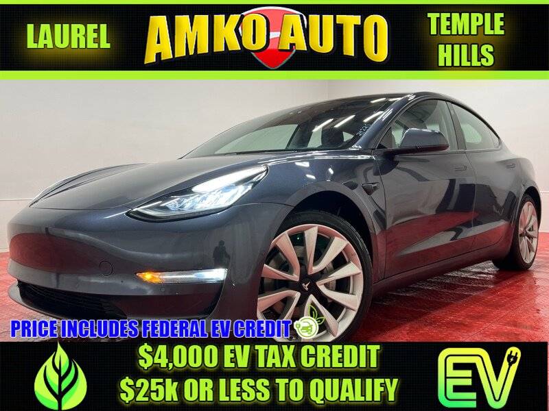 2020 Tesla Model 3 Long Range — Sedan — 122,899 mi — Temple Hills, MD