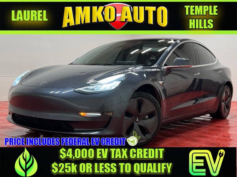 2019 Tesla Model 3 Long Range — Sedan — 96,661 mi — Temple Hills, MD